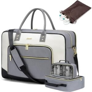 LOVEVOOK Travel Duffel Bag,Weekender Bags for Women,Overnight Bag with Wet Pocket,Hospital Bag for Labor and Delivery