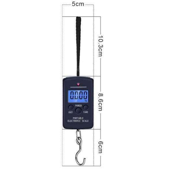 40kg Scale Digital Luggage Travel Hanging Scale Angler Scale Fish Scale Suitcase Scale - Image 4