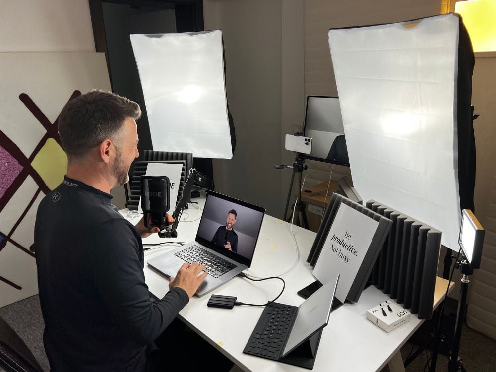 Nick Filming Recording Studio.jpg