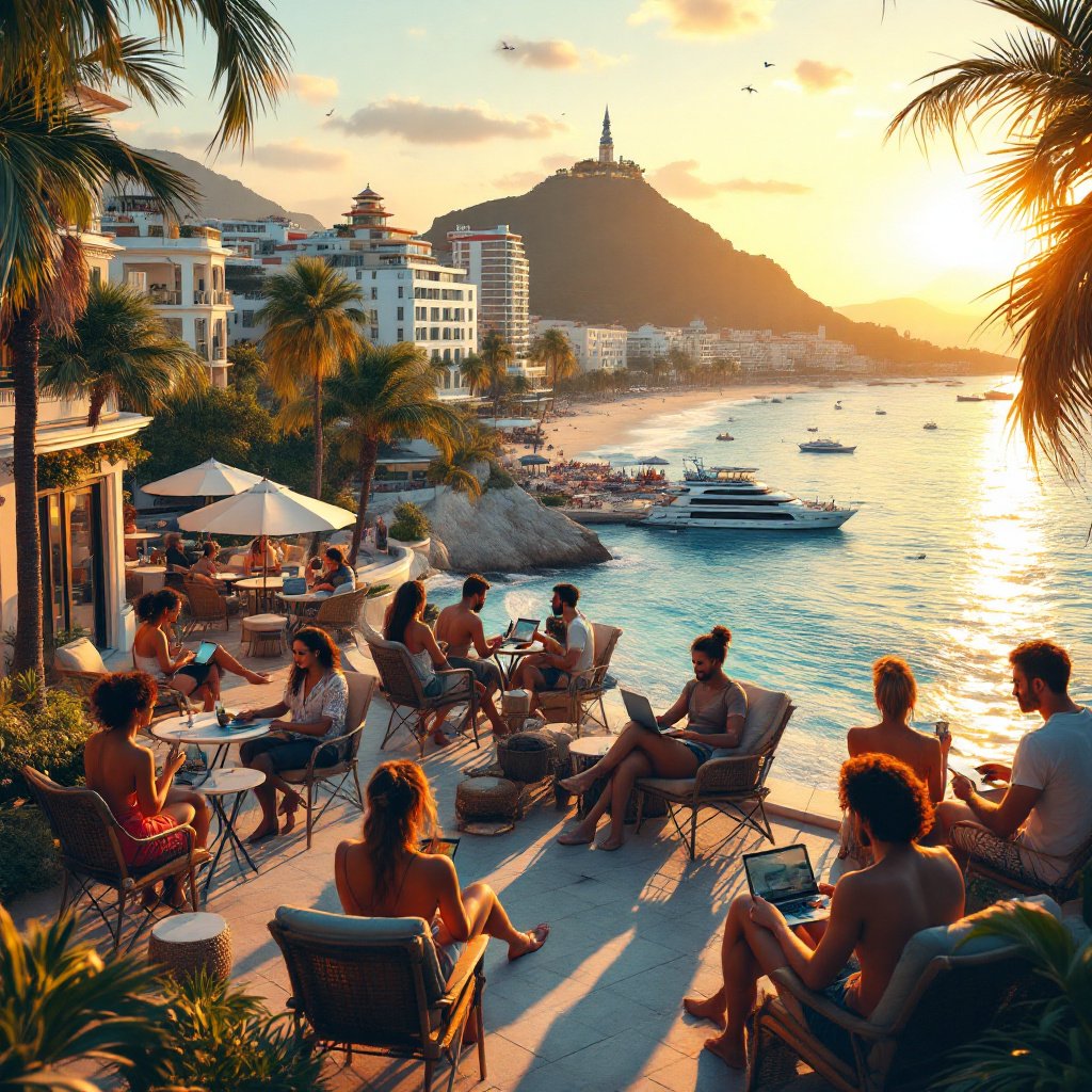 Digital Nomads Remote Work Global Destinations