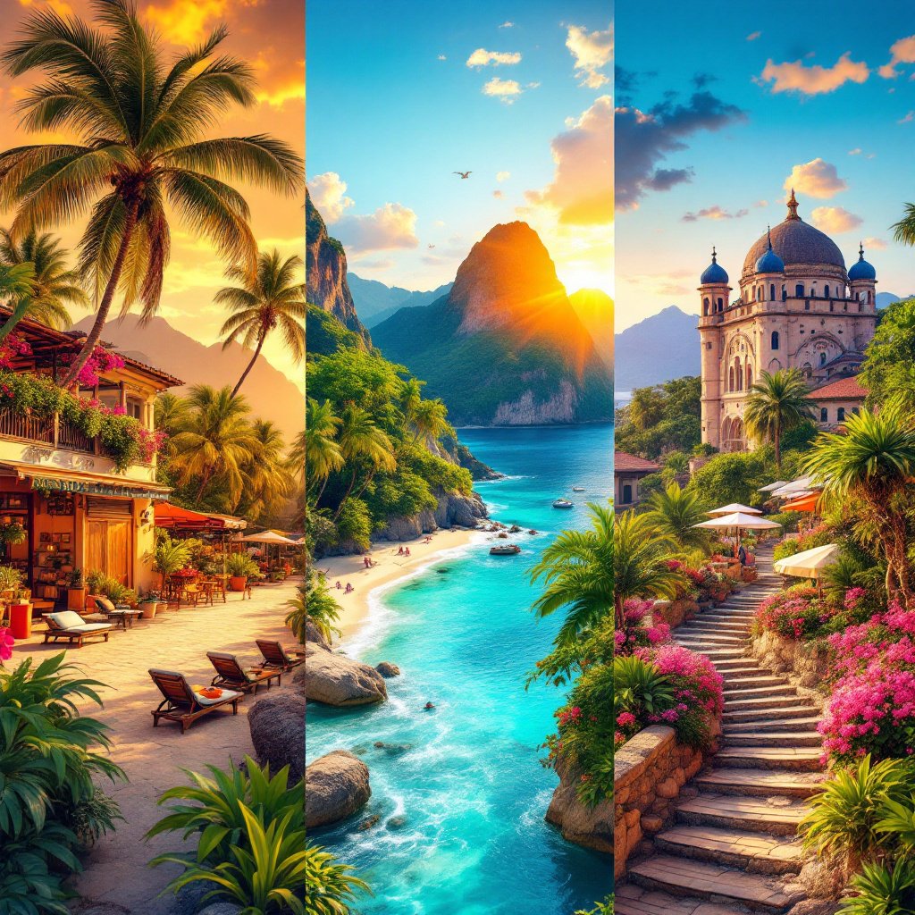 Last Minute Summer Travel Deals Collage