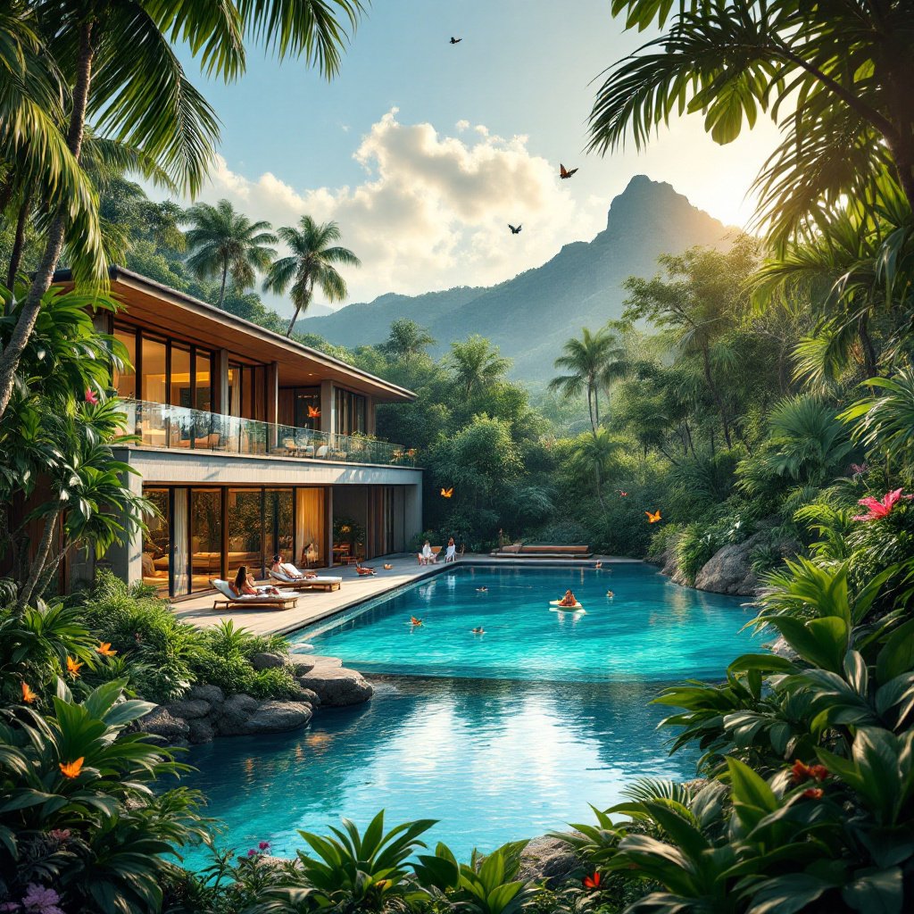 Luxurious Eco Friendly Resort Rainforest