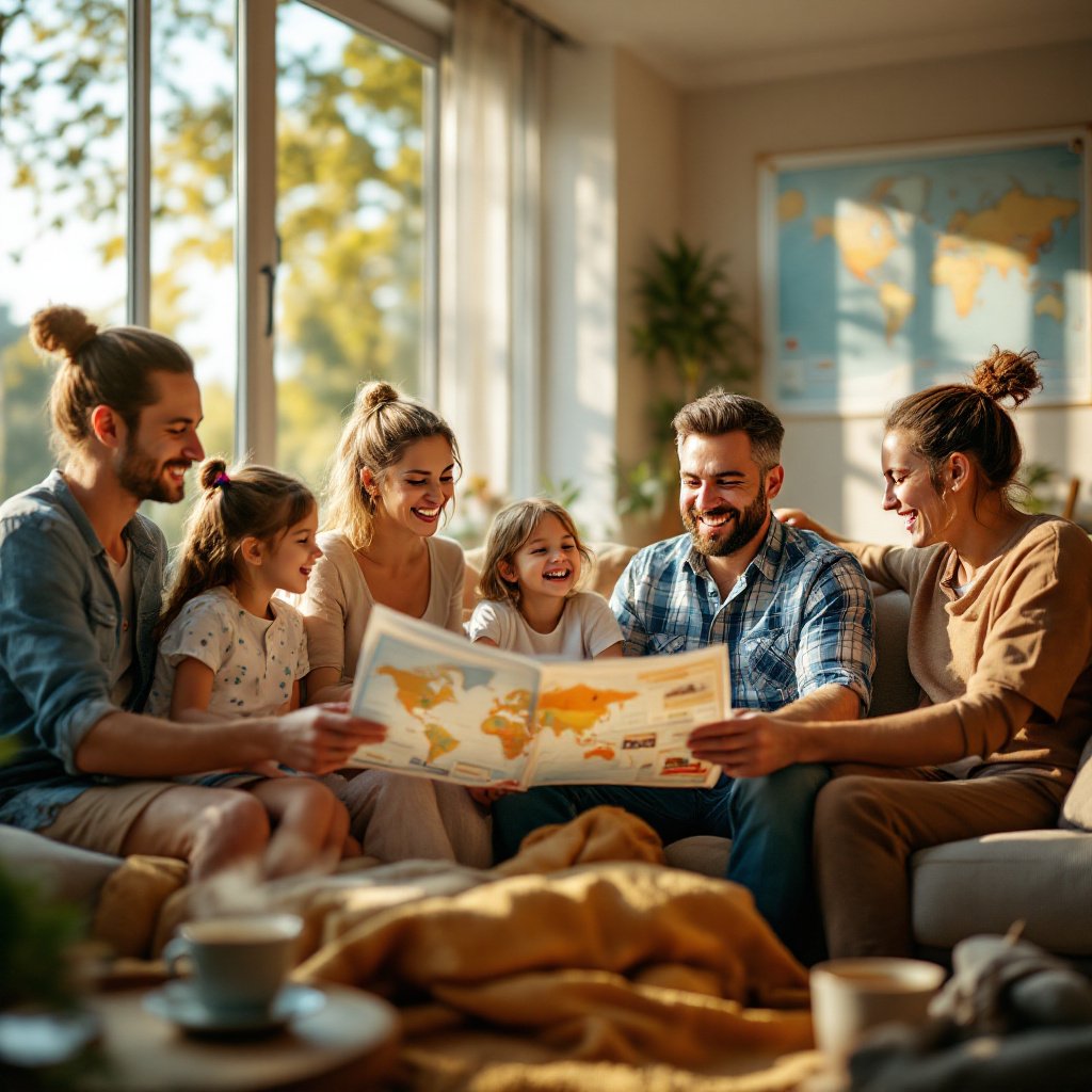 Multi Generational Family Planning Affordable Summer Vacation