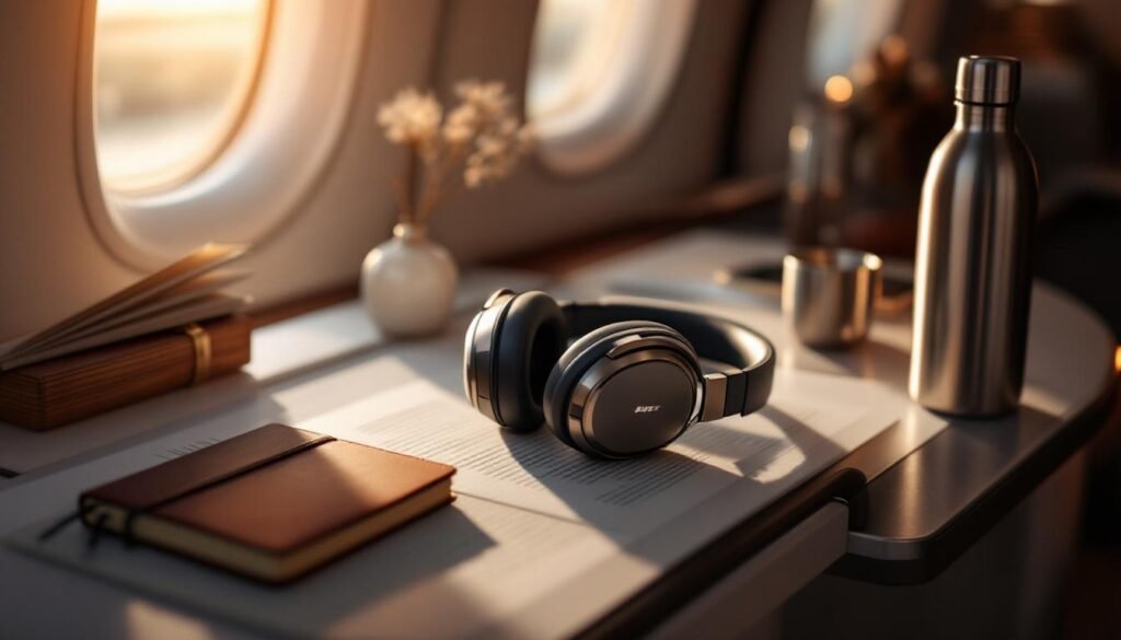 Bose Quietcomfort Headphones First Class Cabin
