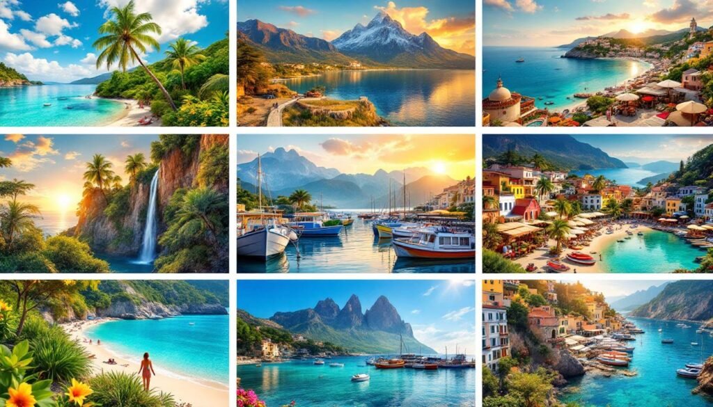 Last Minute Summer Weekend Getaways Collage