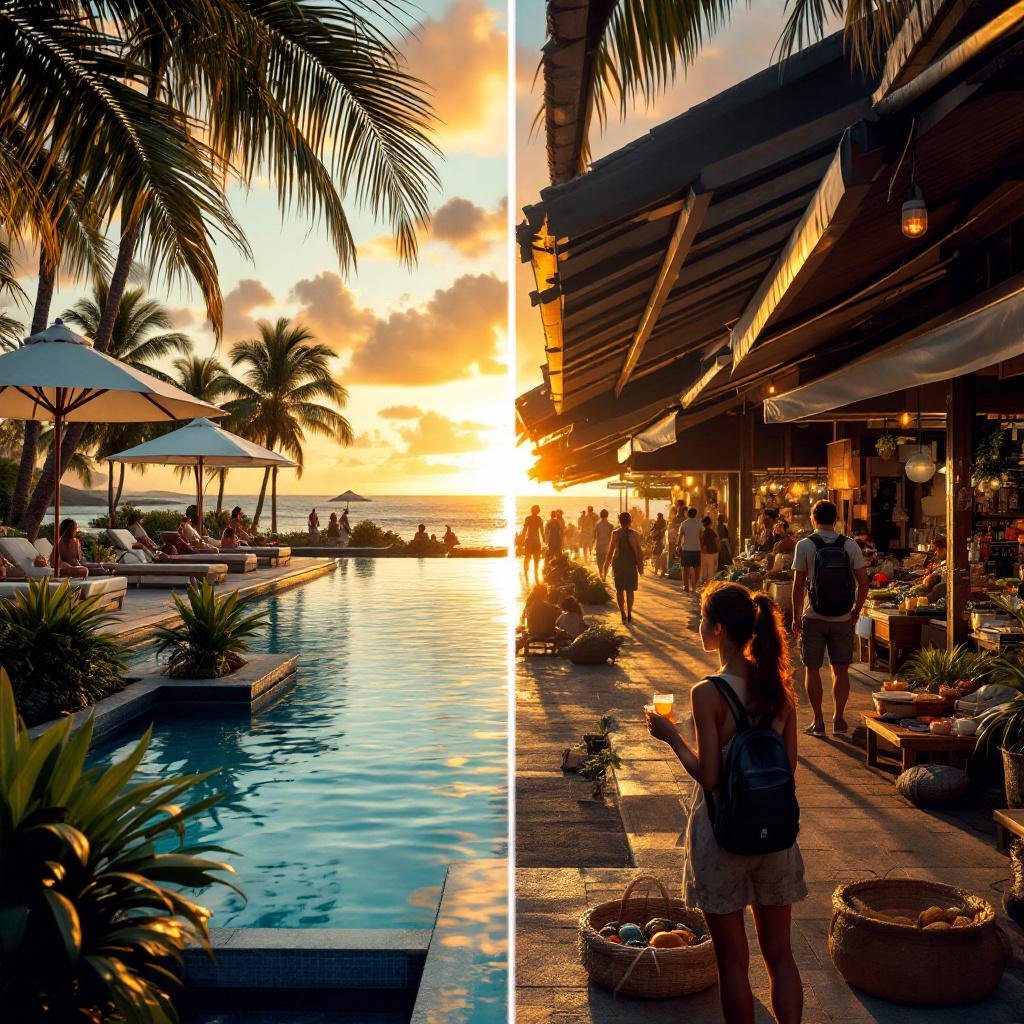 Luxury Resort Versus Backpacking Travel 2025