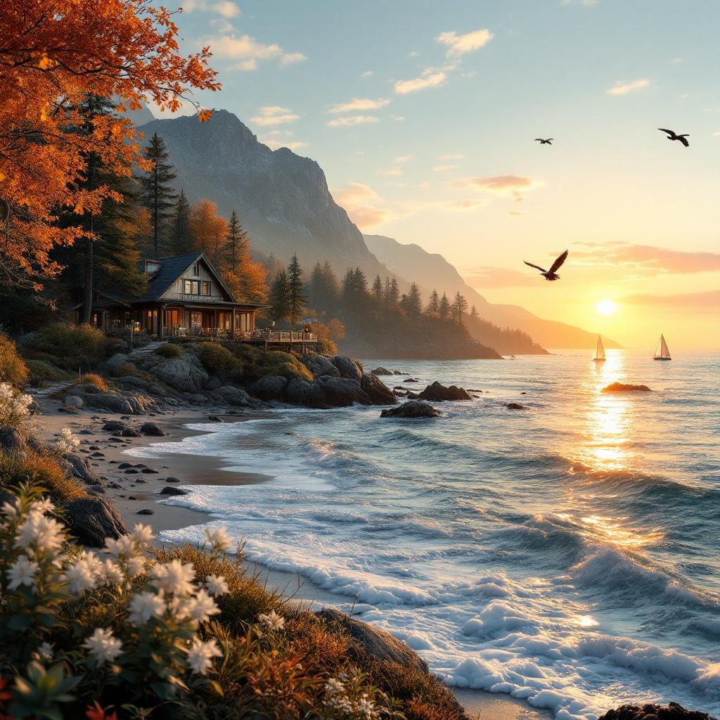 Serene Weekend Getaway Us Coastscapes